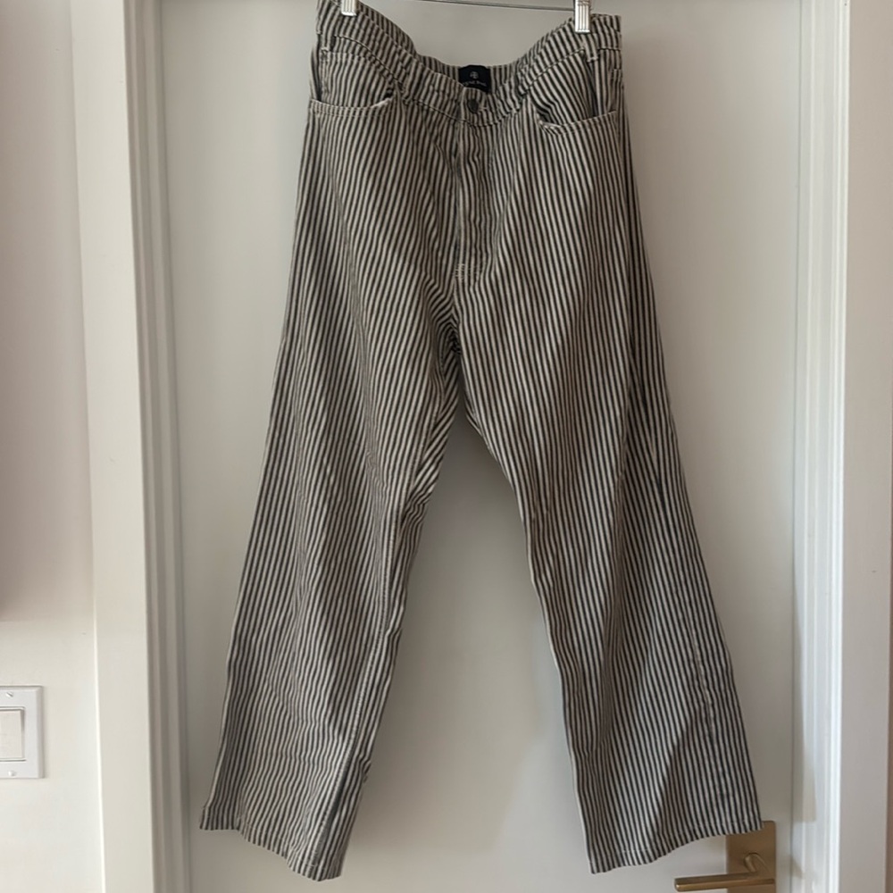 Anime Bing Striped Jeans